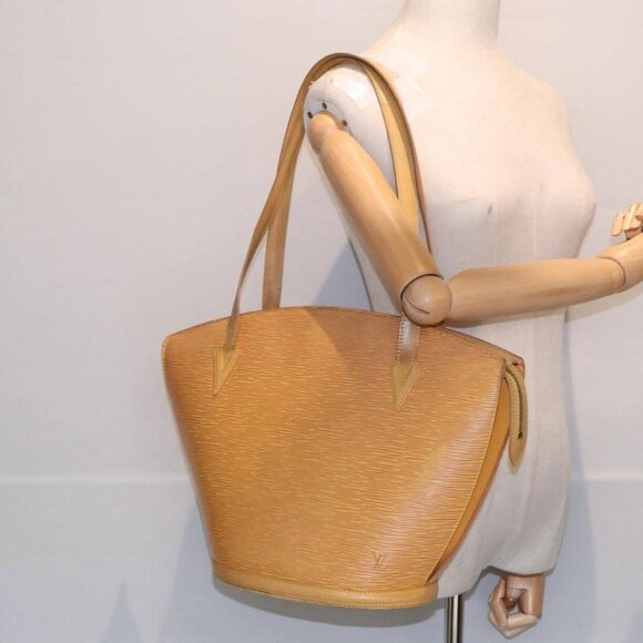 LOUIS VUITTON Epi Saint Jacques Shopping Shoulder Bag Yellow - Picture 1 of 16